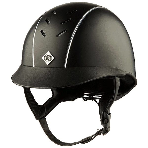 Charles Owen AyrBrush With Pinstripe - Image 3