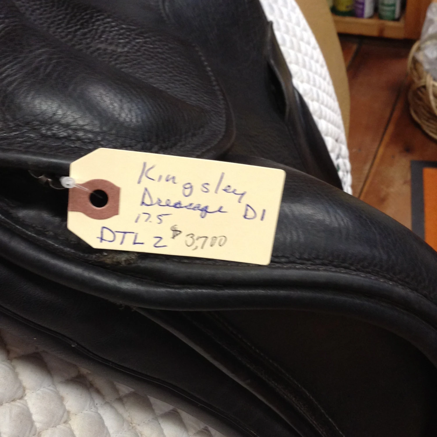 Kingsley Dressage Saddle -17.5" - SOLD - Image 8