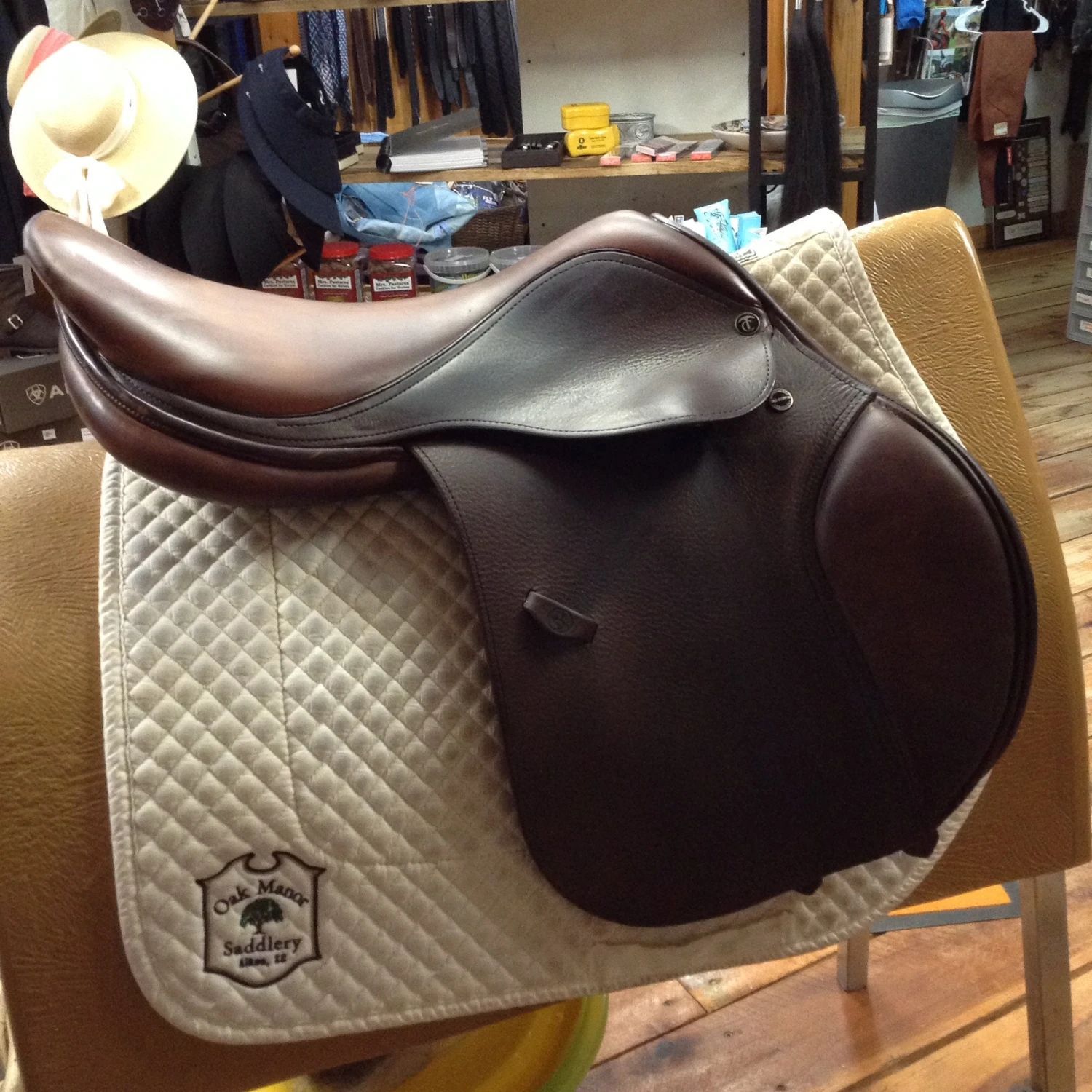 SOLD - Tad Coffin TC2 Smartride Technology Jump Saddle - 18" - Image 2