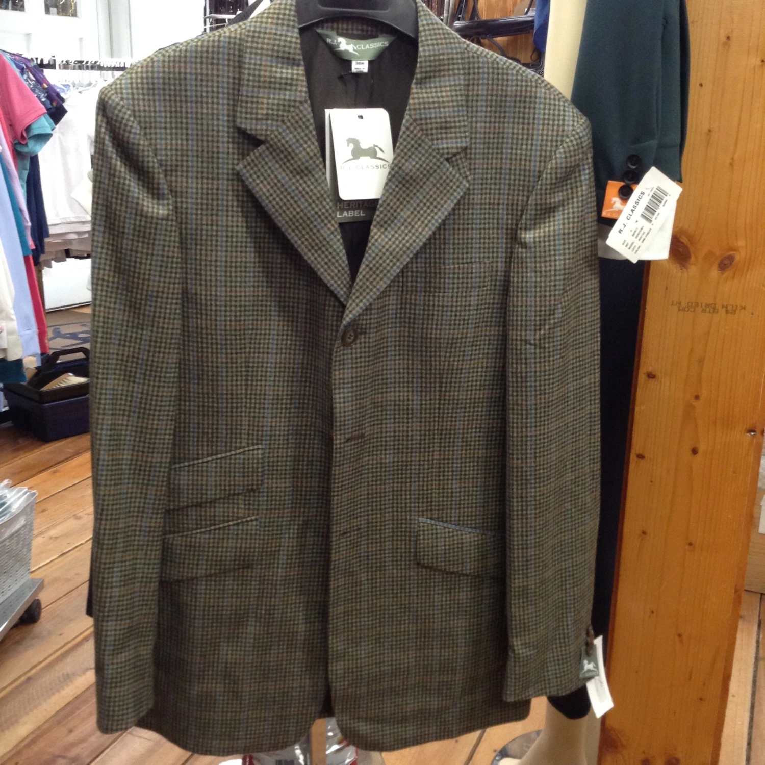 RJ Classics Charlie Tweed Hunt Coat CLEARANCE - Image 2