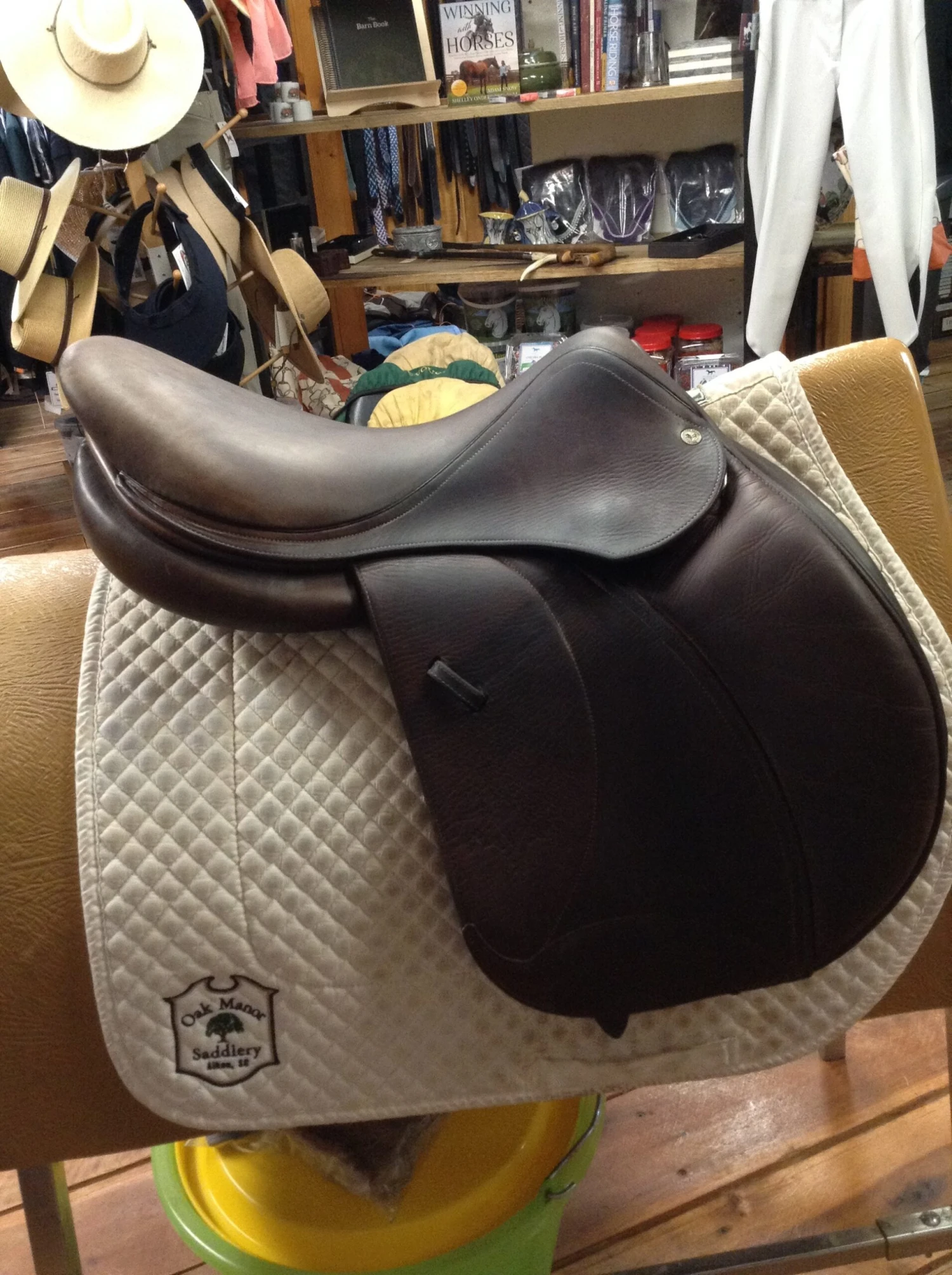 SOLD - Voltaire Palm Beach Jump Saddle 2017 - 17" - Image 5