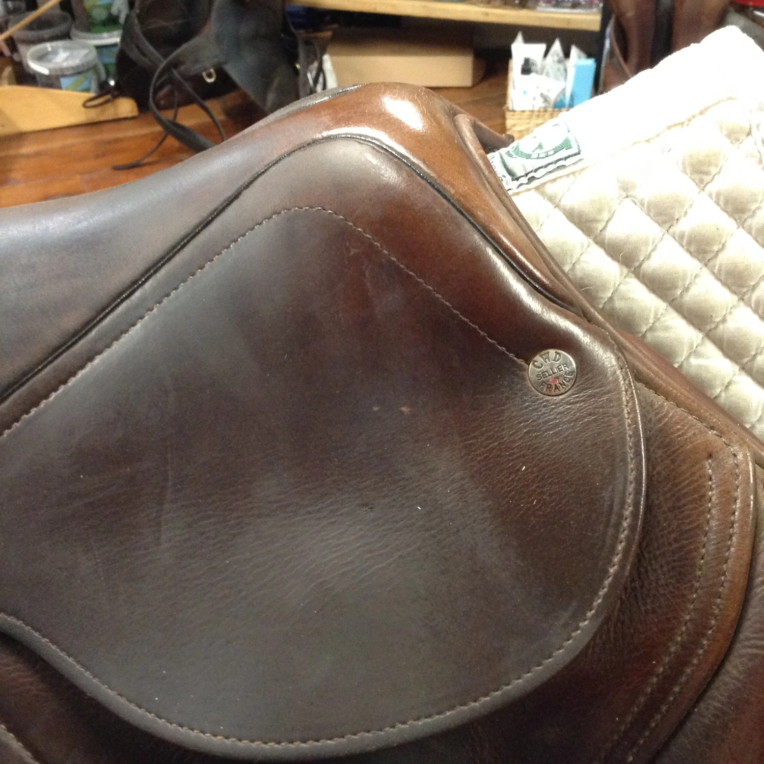 2013 CWD Close Contact Jump Saddle -17" - Image 13