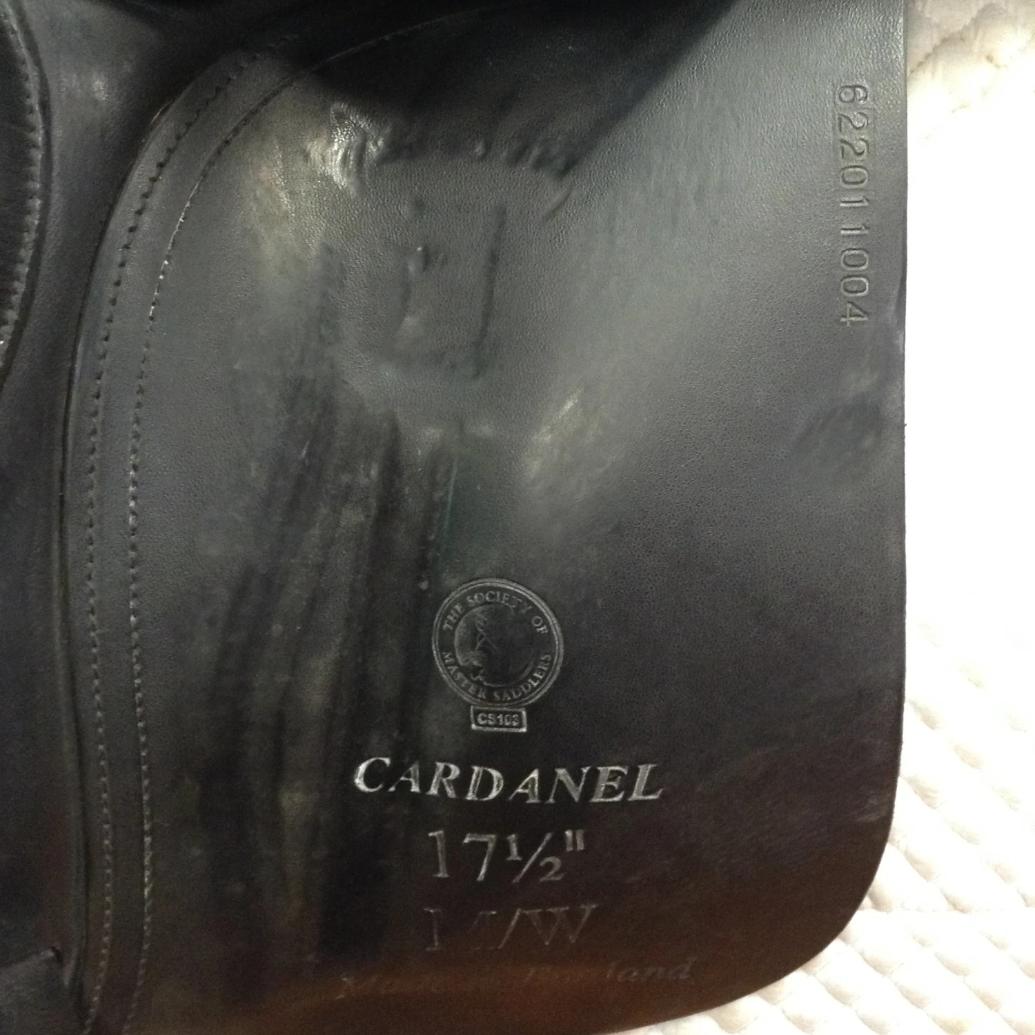 Cardanel Dressage Saddle - 17.5" - Image 6