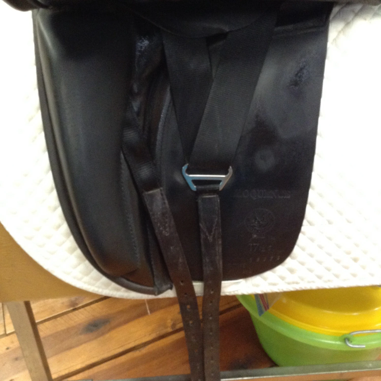 Black Country Eloquence Dressage Saddle - 17.5" - Image 5