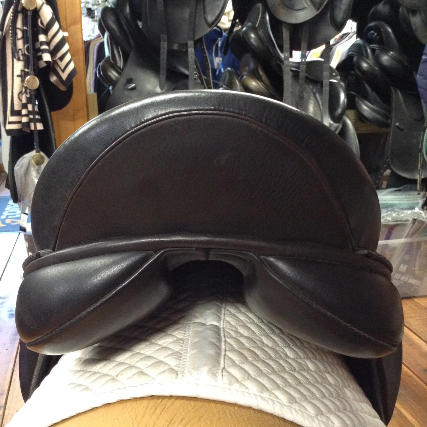 Black Country Eloquence Dressage Saddle - 17.5" - Image 14