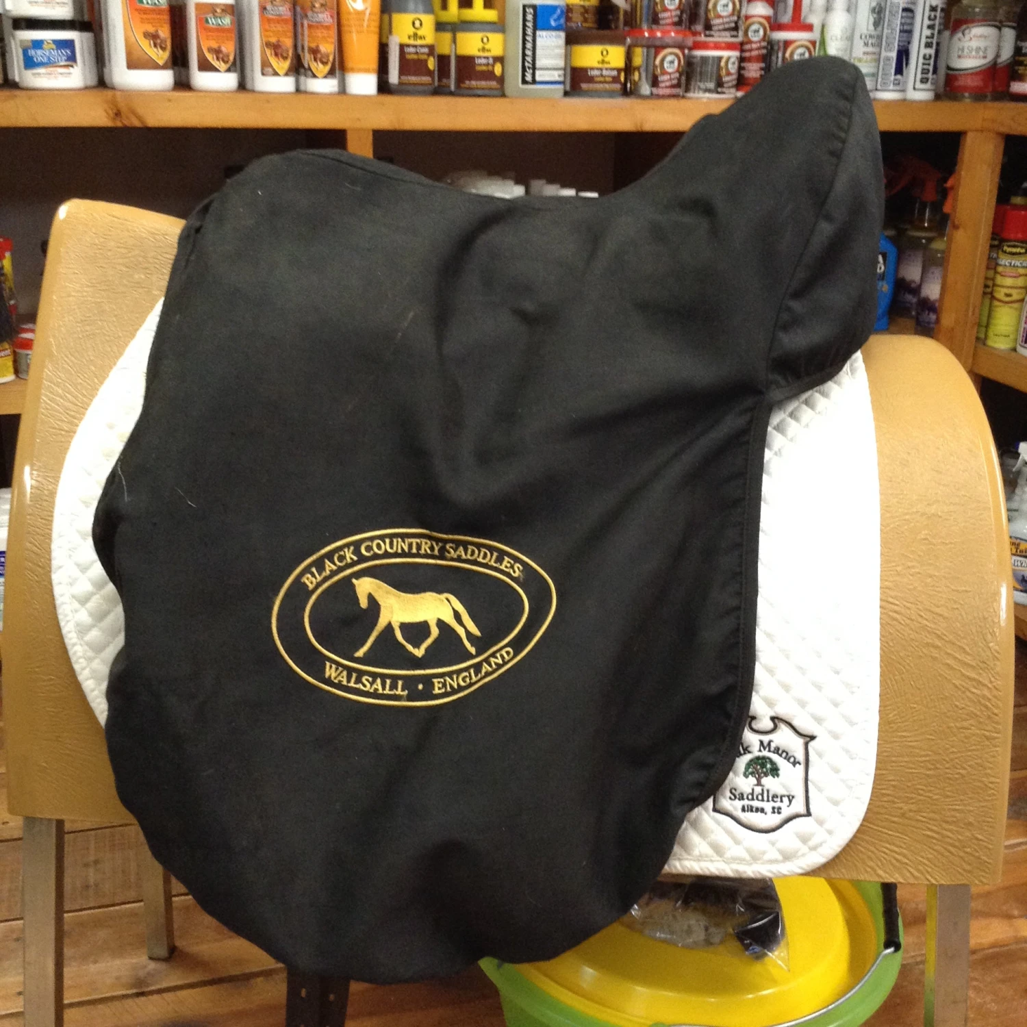 Black Country Eloquence Dressage Saddle - 17.5" - Image 16