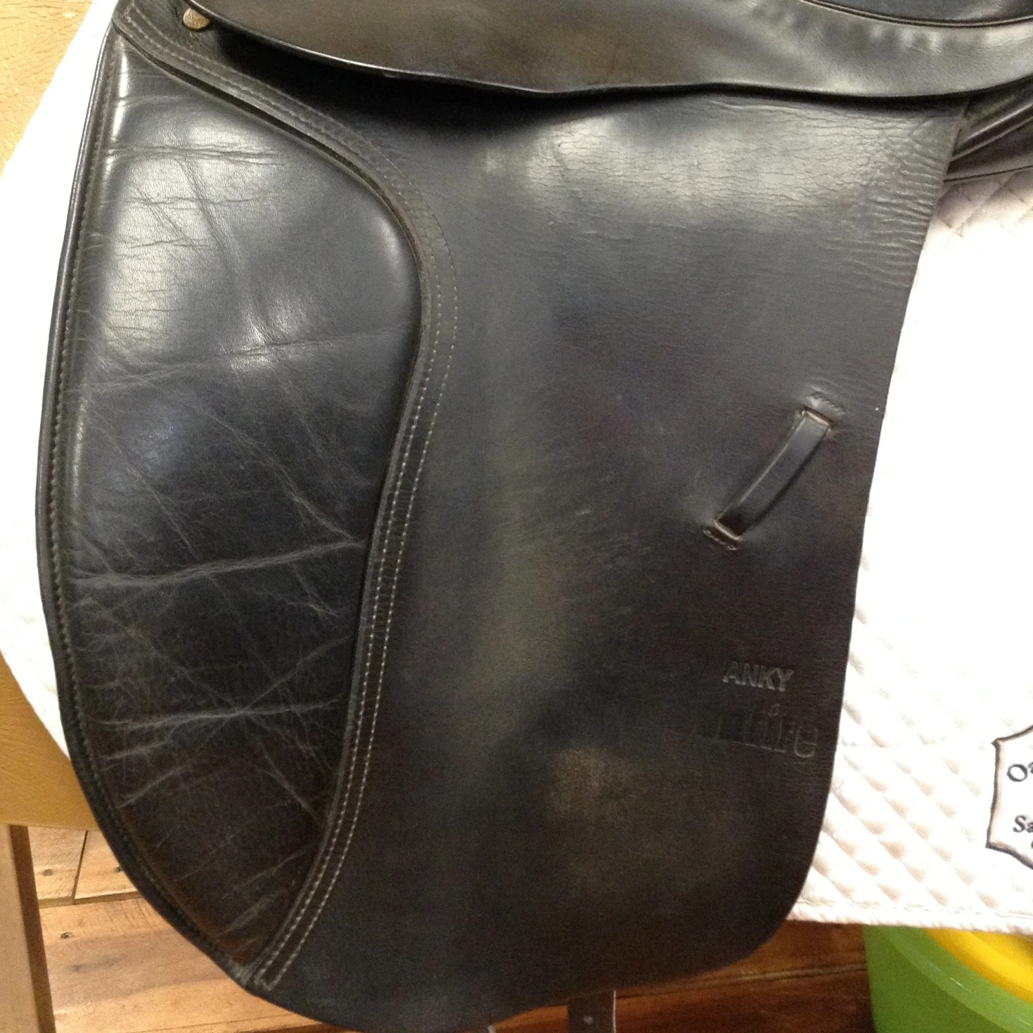 Cliff Barnsby Dressage Saddle Anky Bonfire - 17.5" - Image 4