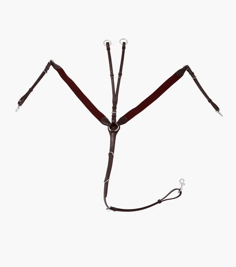 Premier Equine Baressa Elastic Jumping Breastplate - Image 4