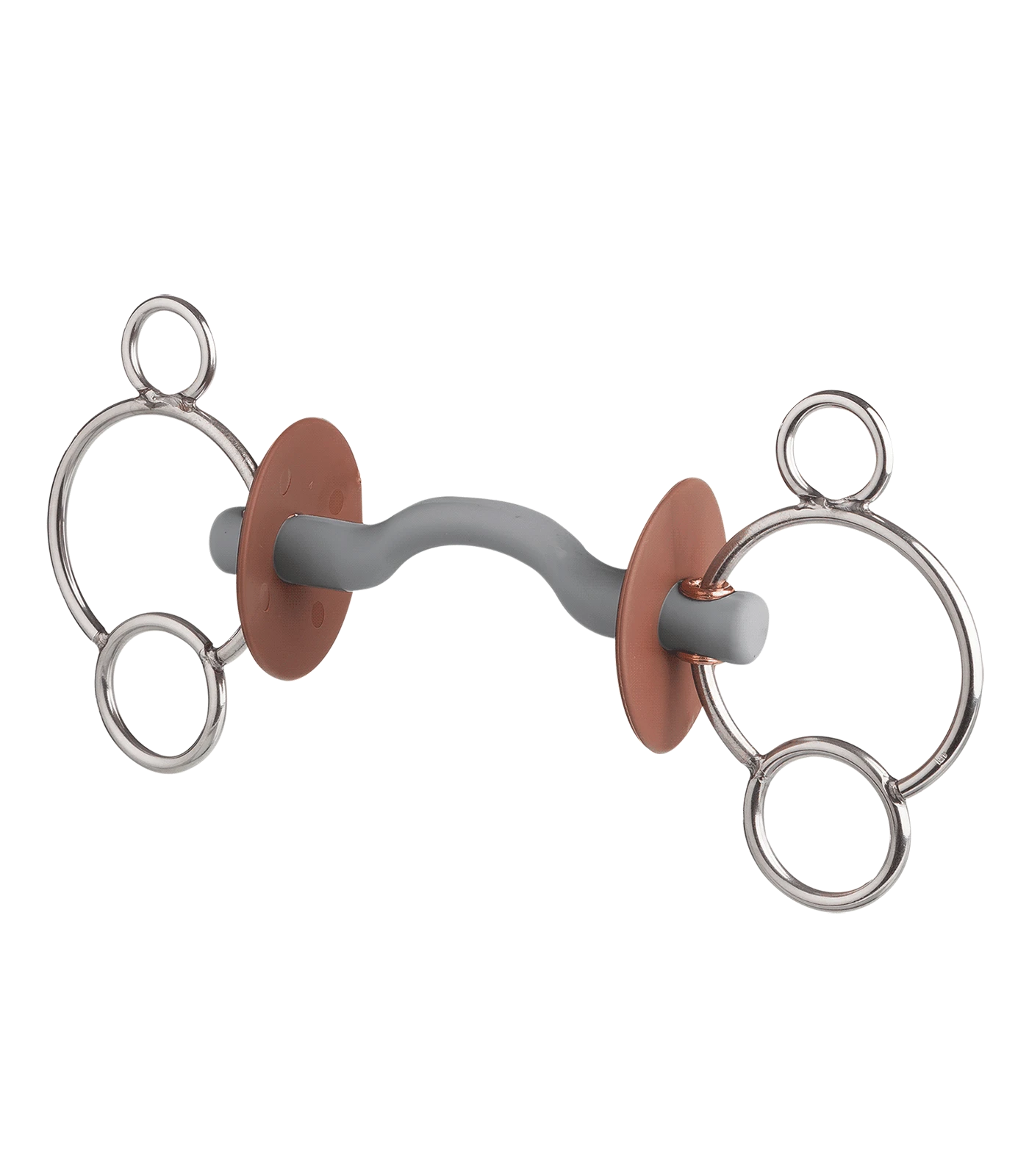Beris 2 Ring With Tongue Port Bar Bit