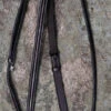 KL Select Black Oak Fancy Stitching Raised Standing Martingale