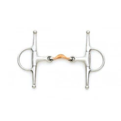 Copper Overlay Quarter Moon Full Cheek