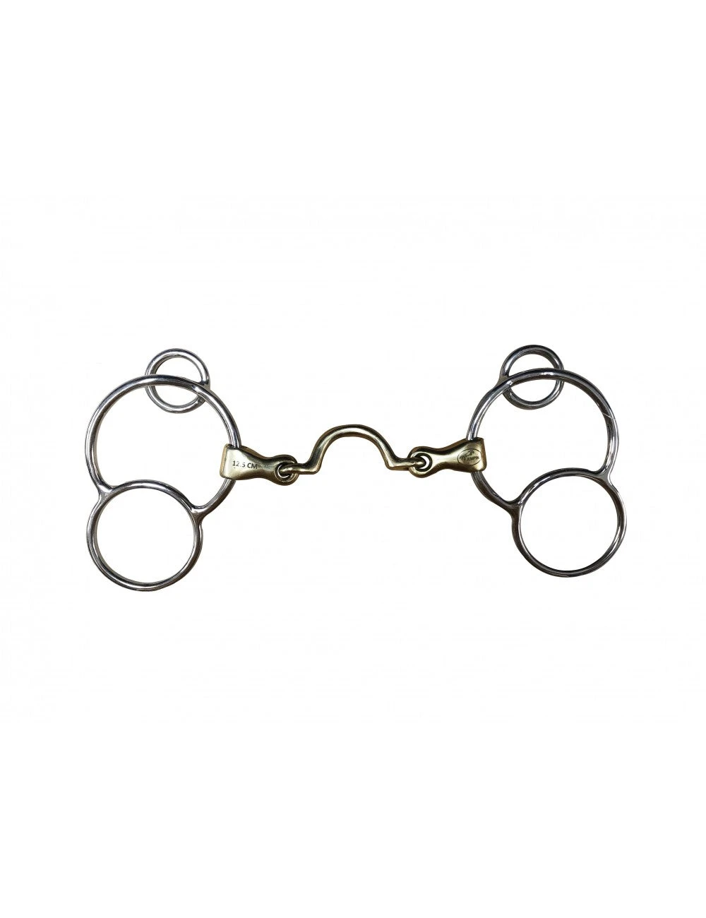 Jump'In High Port German 3 Ring Copper Gag