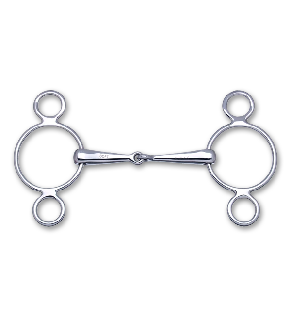 Stübben Steeltec 2-in-1 3-Ring Gag